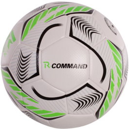 Rox Sport Balón de Fútbol R-Command Blanco y Verde, Talla 5